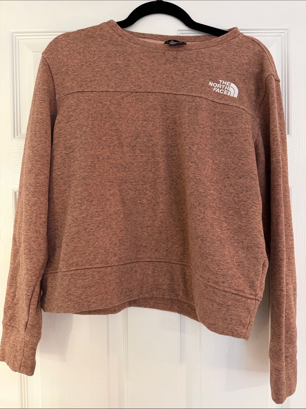 The North Face Heathered Rose Crewneck size MEDIUM Sweatshirt